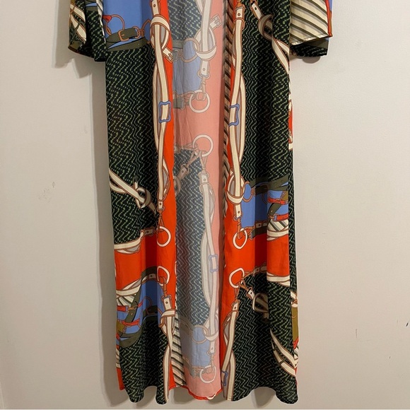 Akira  long pattern boho kimono size small - Picture 2 of 8